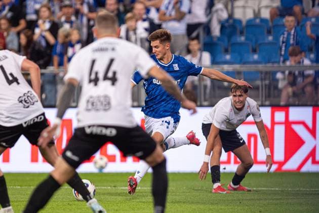 POZNAN 22.07.2025 MECZ II RUNDA ELIMINACYJNA LIGA MISTRZOW SEZON 2025 26: LECH POZNAN - BREIDABLIK --- UEFA CHAMPIONS LEAGUE SECOND QUALIFYING ROUND FIRST MATCH: LECH POZNAN - BREIDABLIK nz LEO BENGTSSON FOT. ERNEST KOLODZIEJ 400mm.pl NEWSPIX.PL --- newspix.pl 