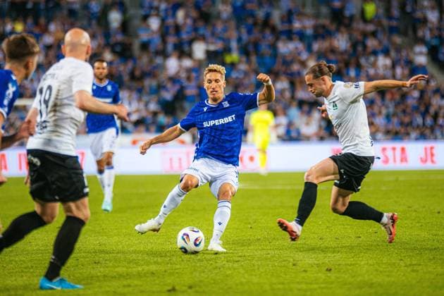 POZNAN, 22.07.2025 PILKA NOZNA MECZ ELIMINACJI DO LIGI MISTRZOW LECH POZNAN BREIDABLIK N Z JOEL PEREIRA FOT. ARKADIUSZ WISNIEWSKI ARENA AKCJI POZNAN, 22.07.2025 FOOTBALL CHAMPIONS LEAGUE QUALIFICATIONS MATCH LECH POZNAN VS BREIDABLIK NEWSPIX.PL --- newspix.pl 
