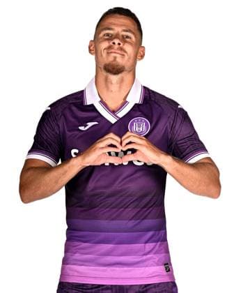 RSC Anderlecht Media Activities 22 07 2025 NEERPEDE, BELGIUM - JULY 22 : Hazard Thorgan midfielder of RSC Anderlecht pictured during a photoshoot during the RSC Anderlecht mediaday ahead of the Jupiler Pro League 2025-2026 season on July 22, 2025 in Neerpede, Belgium, 22 07 2025  Copyright: xTomasxSiskx