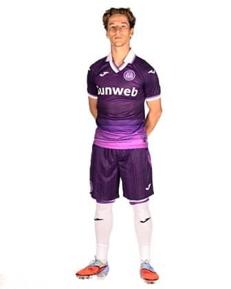 RSC Anderlecht Media Activities 22 07 2025 NEERPEDE, BELGIUM - JULY 22 : Verschaeren Yari midfielder of RSC Anderlecht pictured during a photoshoot during the RSC Anderlecht mediaday ahead of the Jupiler Pro League 2025-2026 season on July 22, 2025 in Neerpede, Belgium, 22 07 2025  Copyright: xTomasxSiskx