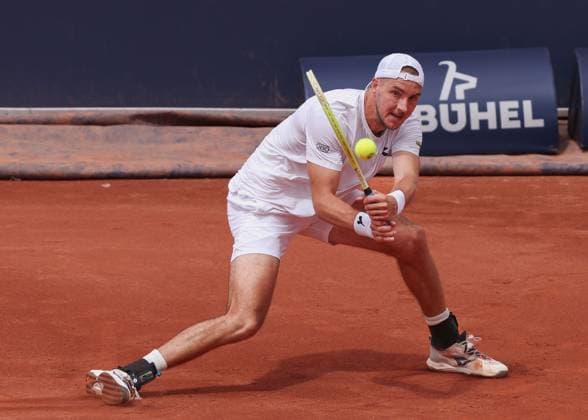 Jan Lennard Struff GER , Men Singles, Men s Singles Tennis Generali Open Kitzbuehel 2025 ATP 250 Kitzbuehler Tennis Club Kitzbuehel Tirol Austria 22 July 2025 Copyright: xJuergenxHasenkopfx