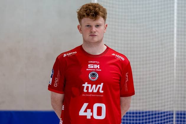 Lennart de Hooge Owls Ludwigshafen, 2 HBL, 2025 2026 season Copyright: xUdoxHerrmannx