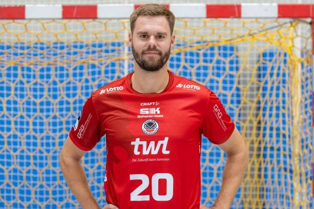 Alexander Falk Owls Ludwigshafen, 2 HBL, 2025 2026 season Copyright: xUdoxHerrmannx