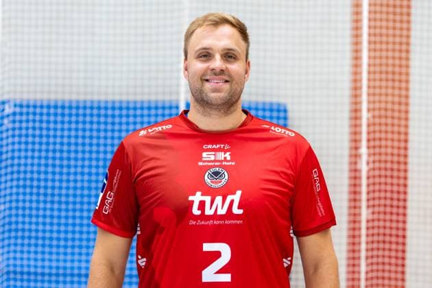 Frederic Stüber Owls Ludwigshafen, 2 HBL, 2025 2026 season Copyright: xUdoxHerrmannx