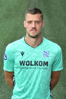 2025-07-22 SC Heerenveen - Photocall HEERENVEEN, NETHERLANDS - JULY 22: Andries Noppert during a Photocall of SC Heerenveen at Abe Lenstra Stadion on July 22, 2025 in Heerenveen, Netherlands. Heerenveen Abe Lenstra Stadion Netherlands Content not available for redistribution in The Netherlands directly or indirectly through any third parties. Copyright: xMartinxdexJongx