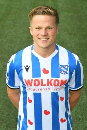 2025-07-22 SC Heerenveen - Photocall HEERENVEEN, NETHERLANDS - JULY 22: Levi Smans during a Photocall of SC Heerenveen at Abe Lenstra Stadion on July 22, 2025 in Heerenveen, Netherlands. Heerenveen Abe Lenstra Stadion Netherlands Content not available for redistribution in The Netherlands directly or indirectly through any third parties. Copyright: xMartinxdexJongx