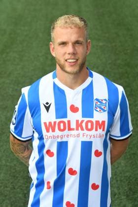2025-07-22 SC Heerenveen - Photocall HEERENVEEN, NETHERLANDS - JULY 22: Luuk Brouwers during a Photocall of SC Heerenveen at Abe Lenstra Stadion on July 22, 2025 in Heerenveen, Netherlands. Heerenveen Abe Lenstra Stadion Netherlands Content not available for redistribution in The Netherlands directly or indirectly through any third parties. Copyright: xMartinxdexJongx