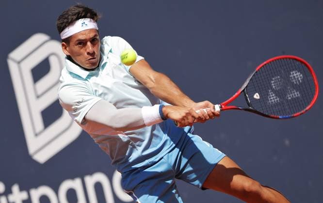 TENNIS - ATP, Tennis Herren Generali Open 2025 KITZBUEHEL,AUSTRIA,23.JUL.25 - TENNIS - ATP World Tour, Generali Open. Image shows Sebastian Baez (ARG).  GEPAxpictures xMatthiasxHauer