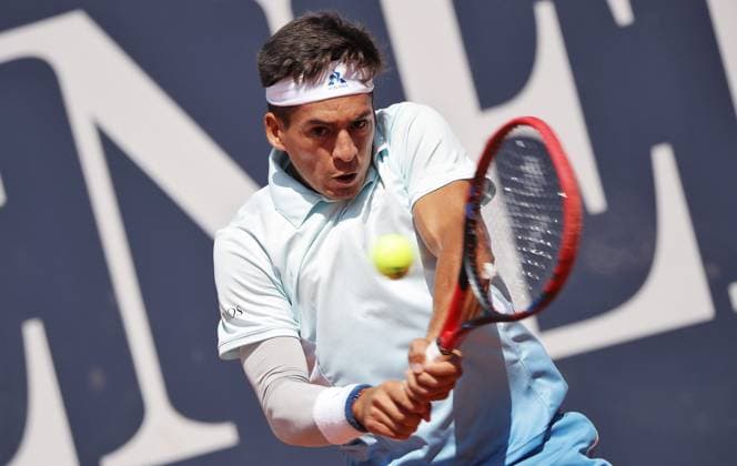 TENNIS - ATP, Tennis Herren Generali Open 2025 KITZBUEHEL,AUSTRIA,23.JUL.25 - TENNIS - ATP World Tour, Generali Open. Image shows Sebastian Baez (ARG).  GEPAxpictures xMatthiasxHauer