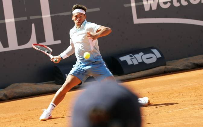 TENNIS - ATP, Tennis Herren Generali Open 2025 KITZBUEHEL,AUSTRIA,23.JUL.25 - TENNIS - ATP World Tour, Generali Open. Image shows Sebastian Baez (ARG).  GEPAxpictures xMatthiasxHauer
