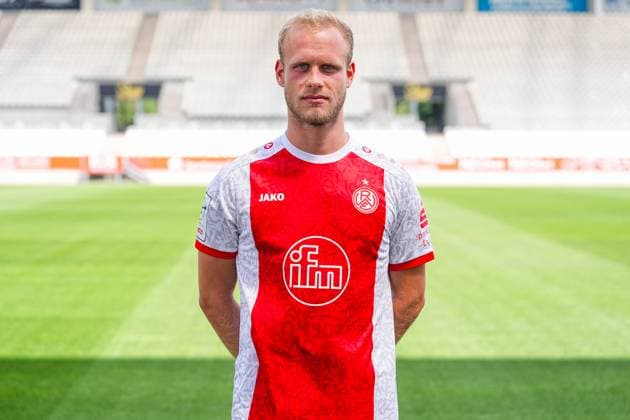 Lucas Brumme Rot Weiss Essen 3 Liga, portrait date 2025 2026, 22 07 2025 North Rhine-Westphalia Germany