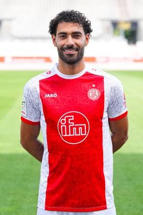 Ekin Celebi Rot Weiss Essen 3 Liga, Porträttermin 2025 2026, 22 07 2025 Nordrhein Westfahlen Germany