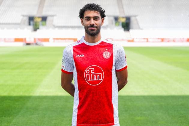 Ekin Celebi Rot Weiss Essen 3 Liga, Porträttermin 2025 2026, 22 07 2025 Nordrhein Westfahlen Germany