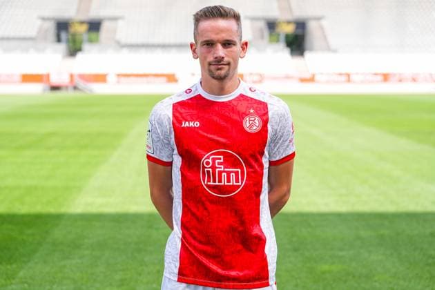 Nils Kaiser Rot Weiss Essen 3 Liga, portrait date 2025 2026, 22 07 2025 North Rhine-Westphalia Germany