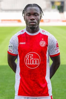 Kelsey Owusu Rot Weiss Essen 3 Liga, Porträttermin 2025 2026, 22 07 2025 Nordrhein Westfahlen Germany