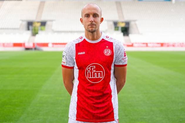 Tobias Kraulich Rot Weiss Essen 3 Liga, portrait date 2025 2026, 22 07 2025 North Rhine-Westphalia Germany