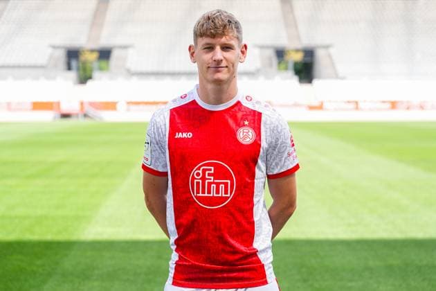Gianluca Swajkowski Rot Weiss Essen 3 Liga, Porträttermin 2025 2026, 22 07 2025 Nordrhein Westfahlen Germany