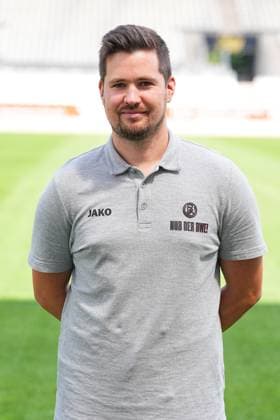 Niklas Trottenberg Physiotherapist Rot Weiss Essen 3 Liga, Porträttermin 2025 2026, 22 07 2025 North Rhine-Westphalia Germany