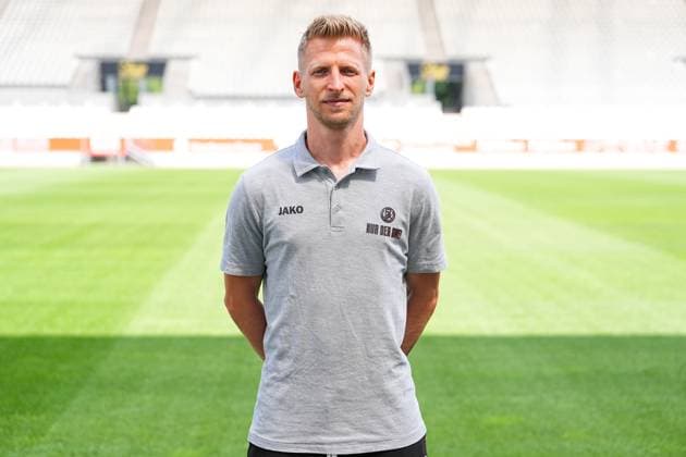 Dominik Ernst Co Coach Rot Weiss Essen 3 Liga, Porträttermin 2025 2026, 22 07 2025 Nordrhein Westfahlen Germany