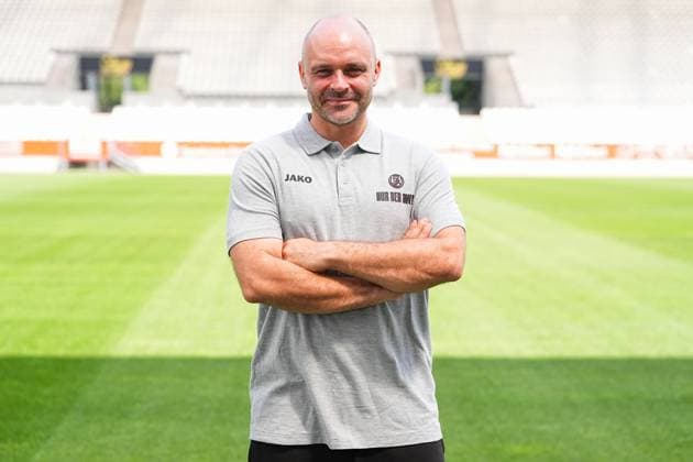 Matthias Gesenhues Rehab coach Rot Weiss Essen 3 Liga, Porträttermin 2025 2026, 22 07 2025 Nordrhein Westfahlen Germany