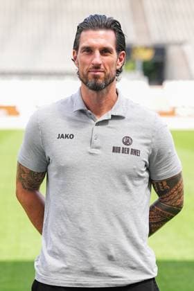 Manuel Lenz Goalkeeper Coach Rot Weiss Essen 3 Liga, Porträttermin 2025 2026, 22 07 2025 Nordrhein Westfahlen Germany