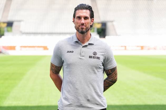 Manuel Lenz Goalkeeper Coach Rot Weiss Essen 3 Liga, Porträttermin 2025 2026, 22 07 2025 Nordrhein Westfahlen Germany