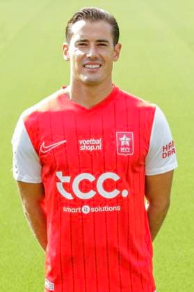 2025-07-23 MVV Maastricht - Photocall MAASTRICHT, NETHERLANDS - JULY 23: Sven Braken of MVV Maastricht during a Photocall of MVV Maastricht at Stadion De Geusselt on July 23, 2025 in Maastricht, Netherlands. Maastricht Stadion De Geusselt Netherlands Content not available for redistribution in The Netherlands directly or indirectly through any third parties. Copyright: xFrankxKerbuschx