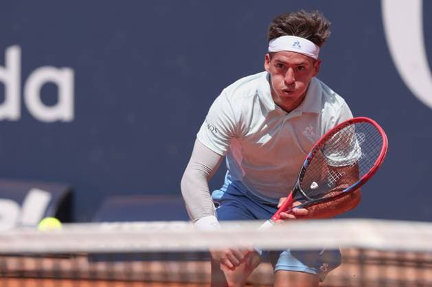 Sebastian Baez ARG , Men Singles, Gentlemen s Singles Tennis Generali Open Kitzbuehel 2025 ATP 250 Kitzbuehler Tennis Club Kitzbuehel Tirol Austria 23 July 2025 Copyright: xJuergenxHasenkopfx