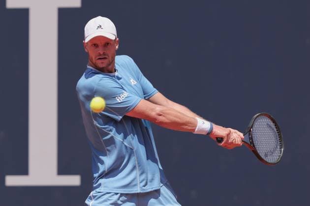 Yannick Hanfmann GER , Mens Singles, Gentlemen s Singles Tennis Generali Open Kitzbuehel 2025 ATP 250 Kitzbuehler Tennis Club Kitzbuehel Tirol Austria 23 July 2025 Copyright: xJuergenxHasenkopfx