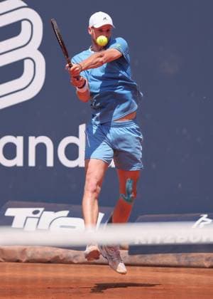 Yannick Hanfmann GER , Mens Singles, Gentlemen s Singles Tennis Generali Open Kitzbuehel 2025 ATP 250 Kitzbuehler Tennis Club Kitzbuehel Tirol Austria 23 July 2025 Copyright: xJuergenxHasenkopfx