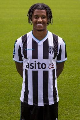 ALMELO, 22-07-2025 , Asito stadium , season 2025 2026 , Dutch Eredivisie football , Photocall Heracles Almelo , Mimeirhel Benita (Heracles Almelo) Photocall Heracles Almelo  x30225311x Copyright: