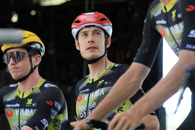 TOUR DE FRANCE 2025 Pierre Teyssot MAXPPP ; Tour de France - UCI Cycling Race 2025 in Bollene, France on July 23, 2025. Stage 17 from Bollene to Valence - 160.4 km. Racers Presentation and Start. Jonas Vingegaard (DEN) Pierre Teyssot Maxppp- French cycling race Tour de France 2024 takes place in july 2025 Bollene Drome France  Copyright: xMAXPPPxPierrexTeyssotx TEP63003 TEP63003