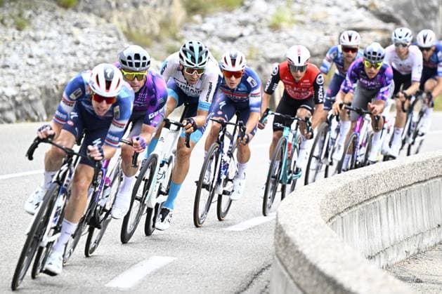 Dutch Pascal Eenkhoorn of Soudal Quick-Step pictured in action during stage 17 of the 2025 Tour de France cycling race, from Bollene to Valence (161km), on Wednesday 23 July 2025 in France. The 112th edition of the Tour de France starts on Saturday 5 July in Lille, France, and will finish in Paris, France on the 27th of July. JASPERxJACOBS  x129856900x