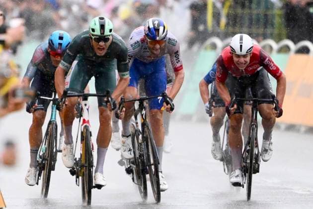 Cycling, Tour de France, Jonathan Milan wins the 17th stage