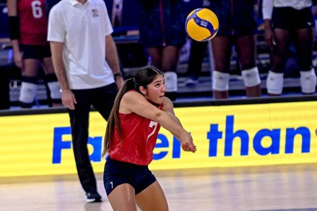 LODZ 23.07.2025 SIATKOWKA KOBIET LIGA NARODOW 2025 TURNIEJ FINALOWY: WLOCHY - USA --- WOMENS VOLLEYBALL NATIONS LEAGUE 2025 FINAL ROUND MATCH IN LODZ: ITALY - USA N Z ALEXIS RODRGUEZ FOT. PAWEL PIOTROWSKI 400MM.PL NEWSPIX.PL --- newspix.pl 