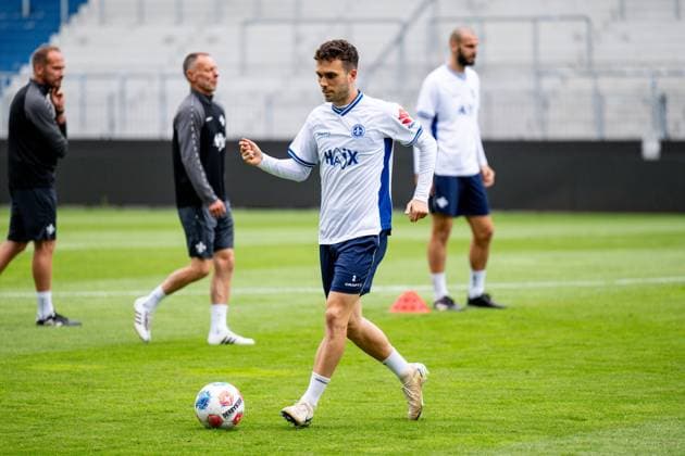 Sergio Lopez SV Darmstadt 98, 02 on the ball, SV Darmstadt 98, Football, Season opening with public training, 23 07 2025 SV Darmstadt 98, Football, Season opening with public training, 23 07 2025 Darmstadt Copyright: xEibner-Pressefoto FlorianxWiegandx EP_FWD