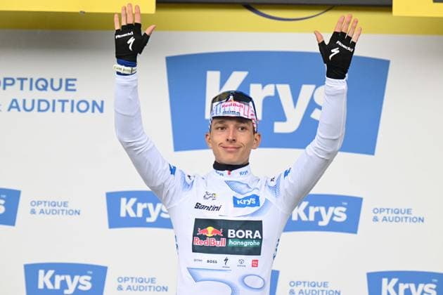 23-07-2025 Tour De France; Tappa 17 Bollene - Valence; 2025, Red Bull - Bora Hansgrohe; Lipowitz, Florian; Valence; 