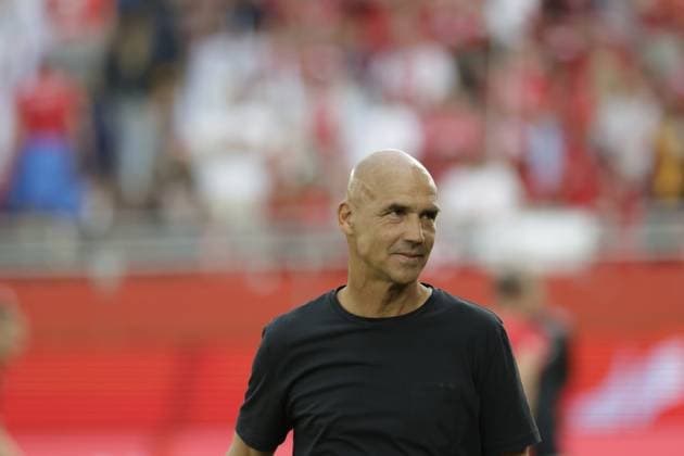 Champions Leauge Qualification 2025 SK Brann FC Red Bull Salzburg Bergen 20250723 Salzburgs coach Thomas Letsch for the Champions Leauge qualifier between SK Brann and FC Red Bull Salzburg at Brann Stadium Photo Paul S Amundsen NTB Bergen Norway EDITORIAL USE ONLY RESTRICTED USE FOR BETTING COMPANIES  Copyright: xPaulxS.xAmundsenx xNTBx