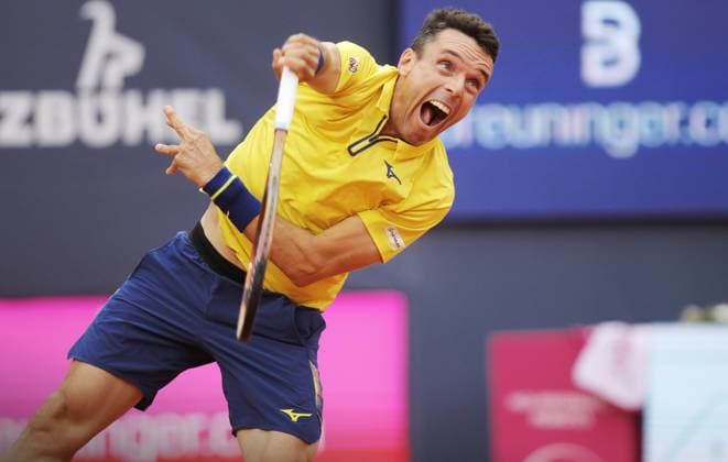 TENNIS - ATP, Tennis Herren Generali Open 2025 KITZBUEHEL,AUSTRIA,23.JUL.25 - TENNIS - ATP World Tour, Generali Open. Image shows Roberto Bautista Agut (ESP).  GEPAxpictures xMatthiasxHauer