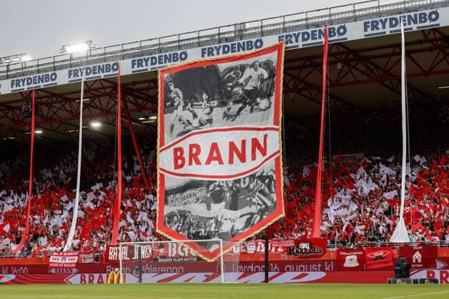 Champions Leauge qualification 2025 SK Brann FC Red Bull Salzburg Bergen 20250723 Brann supporters before the Champions League qualifying match between SK Brann and FC Red Bull Salzburg at Brann Stadium Photo Paul S Amundsen NTB Bergen Norway EDITORIAL USE ONLY RESTRICTED USE FOR BETTING COMPANIES  Copyright: xPaulxS.xAmundsenx xNTBx