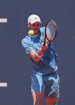 Yannick Hanfmann GER , Mens Singles, Gentlemen s Singles Tennis Generali Open Kitzbuehel 2025 ATP 250 Kitzbuehler Tennis Club Kitzbuehel Tirol Austria 23 July 2025 Copyright: xJuergenxHasenkopfx