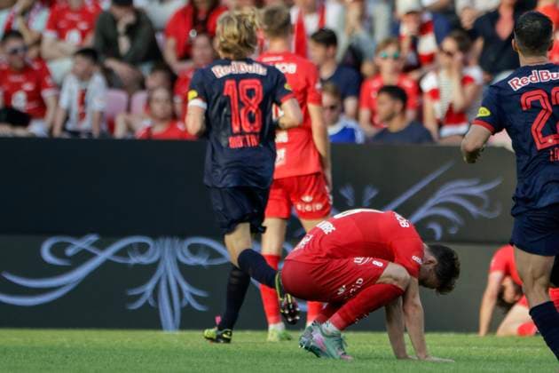 Champions Leauge Qualification 2025 SK Brann FC Red Bull Salzburg Bergen 20250723 Branns Felix Horn Myhre during the Champions Leauge qualifier between SK Brann and FC Red Bull Salzburg at Brann Stadium Photo Paul S Amundsen NTB Bergen Norway EDITORIAL USE ONLY RESTRICTED USE FOR BETTING COMPANIES  Copyright: xPaulxS.xAmundsenx xNTBx