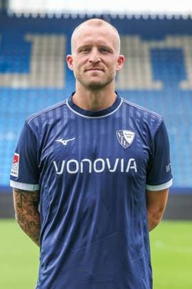 23 07 2025, Football, 2 Bundesliga, Season 2025 2026, VfL Bochum, Philipp Hofmann VfL Bochum Bochum NRW NRW Germany xRHR PHOTO TRx Copyright: TimxRehbein RHR-FOTOx RHR-FOTO TR
