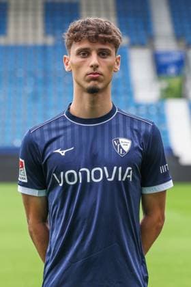 23 07 2025, Football, 2 Bundesliga, Season 2025 2026, VfL Bochum, Alessandro Crimaldi VfL Bochum Bochum NRW NRW Germany xRHR FOTO TRx Copyright: TimxRehbein RHR-FOTOx RHR-FOTO TR