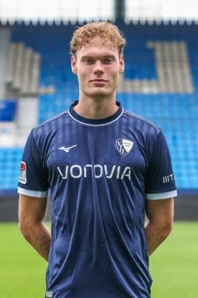 23 07 2025, Football, 2 Bundesliga, Season 2025 2026, VfL Bochum, Mats Pannewig VfL Bochum Bochum NRW NRW Germany xRHR FOTO TRx Copyright: TimxRehbein RHR-FOTOx RHR-FOTO TR