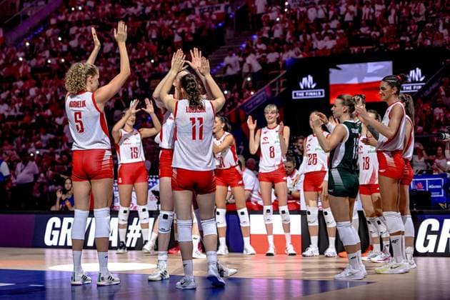 LODZ 23.07.2025 SIATKOWKA KOBIET LIGA NARODOW 2025 - MECZ CWIERCFINALOWY: POLSKA - CHINY --- WOMENS VOLLEYBALL NATIONS LEAGUE 2025 FINALS - QUARTERFINAL MATCH IN LODZ: POLAND - CHINA N Z POLSKA REPREZENTACJA TEAM POLAND FOT. PAWEL PIOTROWSKI 400MM.PL NEWSPIX.PL --- newspix.pl 