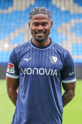23 07 2025, Football, 2 Bundesliga, Season 2025 2026, VfL Bochum, Moritz Broni Kwarteng VfL Bochum Bochum NRW NRW Germany xRHR FOTO TRx Copyright: TimxRehbein RHR-FOTOx RHR-FOTO TR