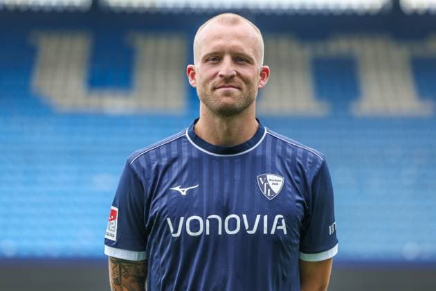 23 07 2025, Football, 2 Bundesliga, Season 2025 2026, VfL Bochum, Philipp Hofmann VfL Bochum Bochum NRW NRW Germany xRHR PHOTO TRx Copyright: TimxRehbein RHR-FOTOx RHR-FOTO TR