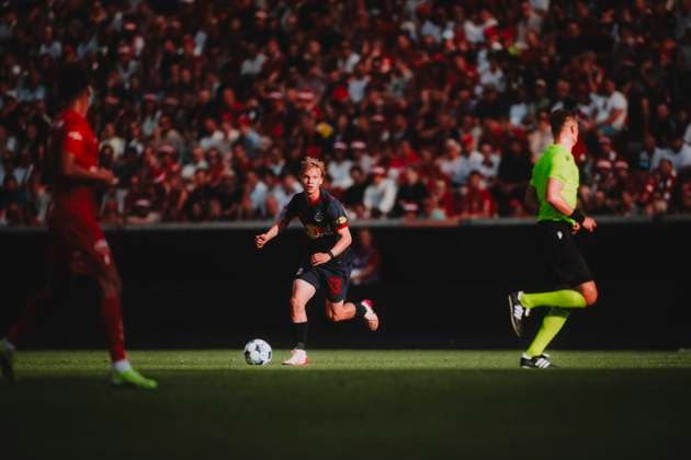 UEFA Champions League 2nd Qualifiying round : SK Brann - FC Red Bull Salzburg BERGEN, NORWAY - JULY 23: Frans Kraetzig of FC Red Bull Salzburg seen during to the UEFA Champions League 2nd qualifying round first leg match SK Brann vs FC Red Bull Salzburg on July 23, 2025 in Bergen, Norway. Copyright: xAndreasxSchaadx-xFCxRedxBullxSalzburgx DSC_0812