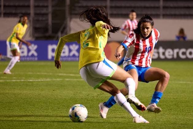 Football, Women, Copa America, Brazil - Paraguay